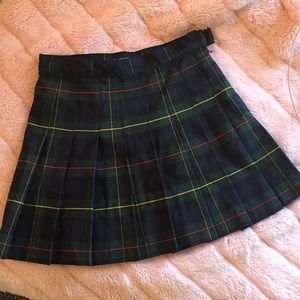 American Apparel plaid skirt